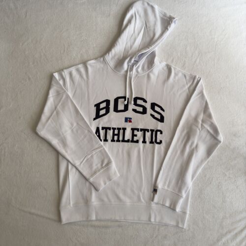 Hugo Boss X Russell Athletic WHITE Sweatshirt Men’s Multiple Sizes
