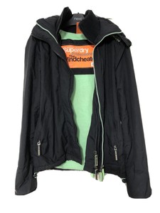 superdry windcheater green