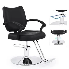 Classic Hydraulic Barber Chair Salon Beauty Spa Tattoo Hair Styling Equipment