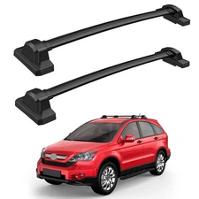 2x Roof Rack Luggage Carrier Cross Bar Upper For 2007-2011 Honda CRV CR-V 2.4L