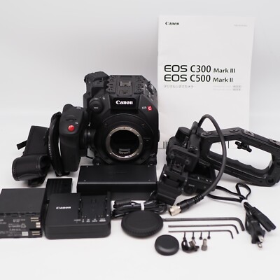 Canon EOS C300 Mark III Cinema Camera Body  (EF Mount) 「Near Mint ]