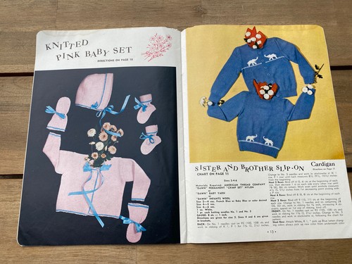 1951 Star Baby BOOKLET No 88 Wardrobe Tricks From 1 To 6 Knitting - Picture 7 of 9