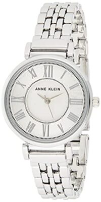 Anne Klein Women's AK/2159SVSV Silver-Tone Bracelet Watch | eBay