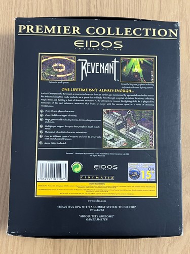 Big Boxed Eidos Revenant Vintage 2000 PC CD-ROM Game -👽👾Retro Gift Idea👾👽 - Photo 9/24