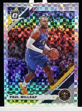 2019-20 Panini Donruss Optic Paul Millsap Checkerboard Prizm #86 Nuggets