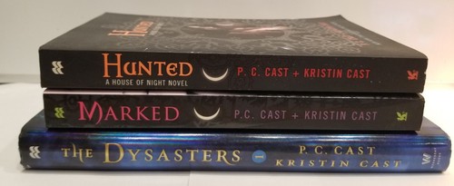 Lot of 3 Books, House of Night, Dysasters, PC and Kristin Cast, Hardcover, PB - Picture 2 of 4