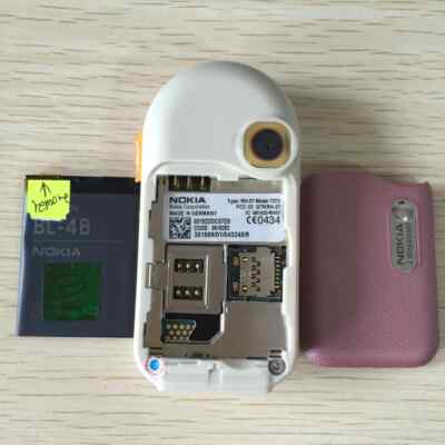 Original Unlocked NOKIA 7373 Mobile Phone & Russian keyboard and