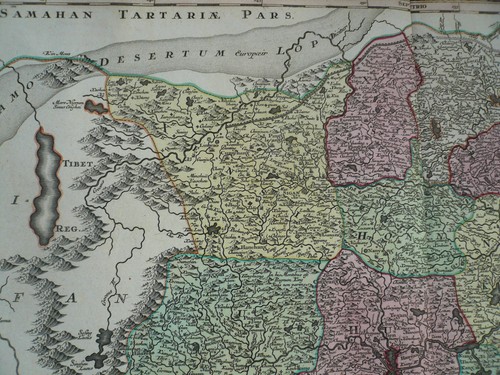 China,Generalmap,Seutter M., anno 1730, contemporary coloured Coppermap,ORIGINAL - Picture 9 of 12