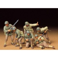 Tamiya 300035192 1:35 Wwii Fig.-Set Us Infant. Angriff(6)