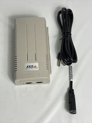 Axis Communications T8124 High POE Midspan 1 PORT Model 5016-001-01 *EXCELLENT*