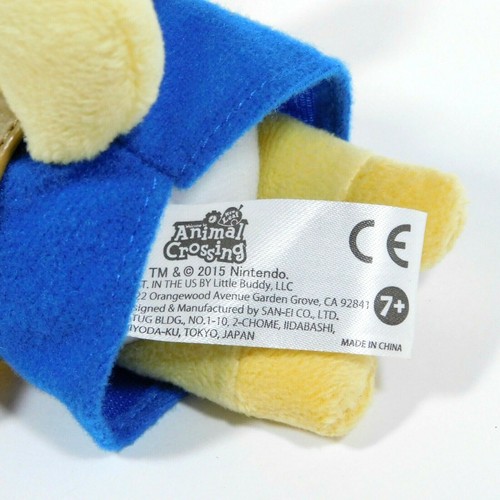 Animal Crossing Isabelle 9" Plush Stuffed Smiling Animal Nintendo 2015 Stuffed - Picture 8 of 9