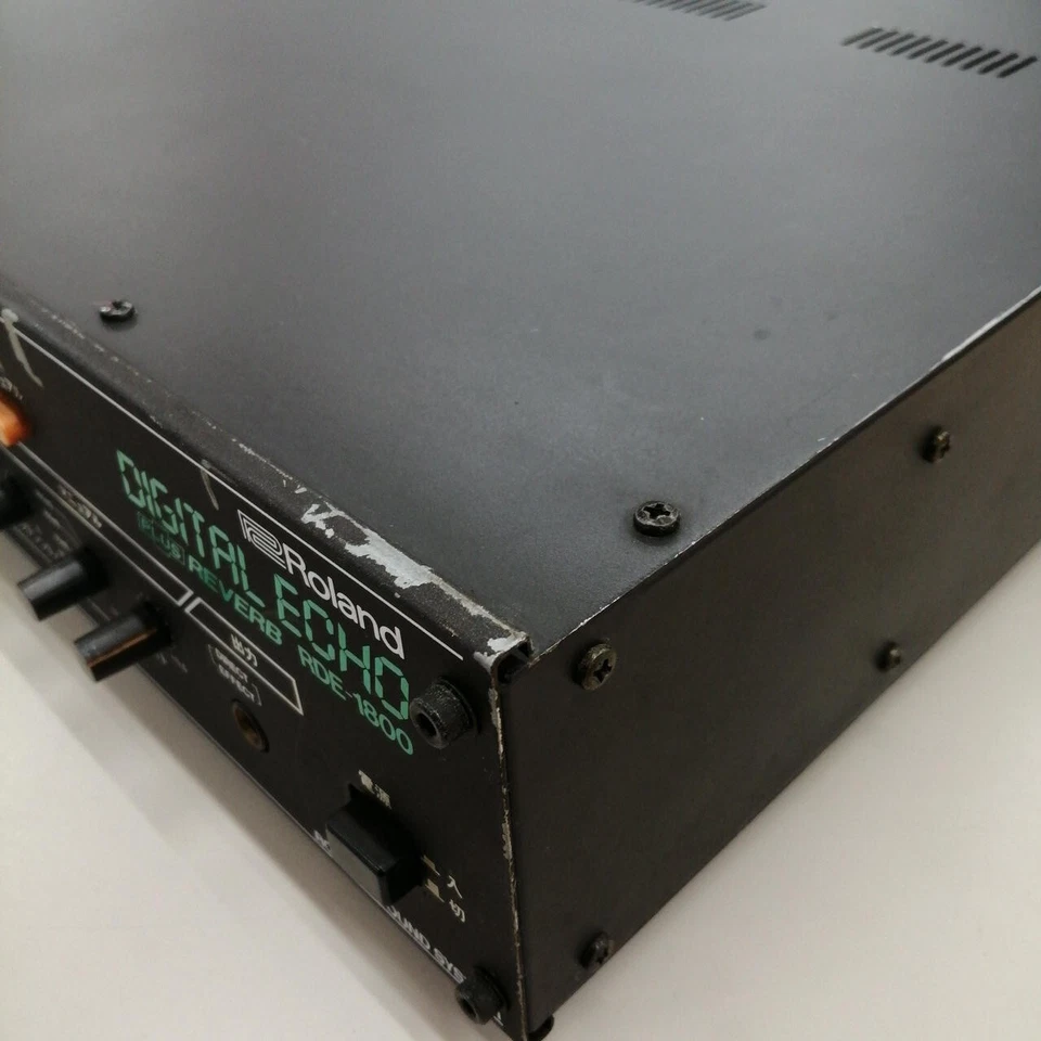 Roland RDE-1800 Digital Echo Plus Reverb Vintage Effect Rack As-is - Image 3 of 4