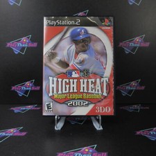 High Heat Baseball 2002 PS2 PlayStation 2 - 1 Year Warranty Game & Case