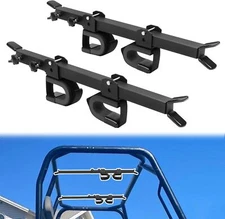JY PERFORMANCE UTV Overhead Gun Holder, Adjustable Roof-Mounted Gun & Bow Rack