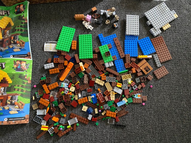 Lego Minecraft The Farm Cottage For Sale Online Ebay