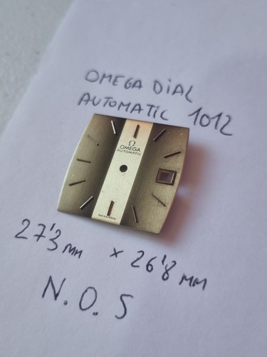 Rare dial omega automatic 1012,esfera Omega,automatico 1012,new Old Stock,n.o.s - Imagen 2 de 9