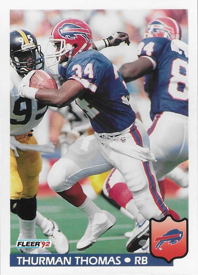 1992 Fleer Football (#1-237) - Complete Your Set - All Cards $1.20 - Image 3 of 4