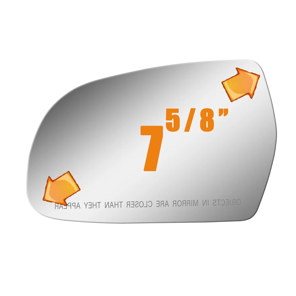 Espejo retrovisor de cristal para Audi A5 Quattro 2014 2015 2016 2017 lado izquierdo plano 4369 Foto 3 de 4