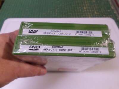 Combat - Season 4: Conflict 1 &2 (2-DVD SETS, 2005) - VIC MORROW