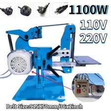 DIY Belt Sander Machine Polisher Grinding Polishing Sharpener 1100W 36"X2"