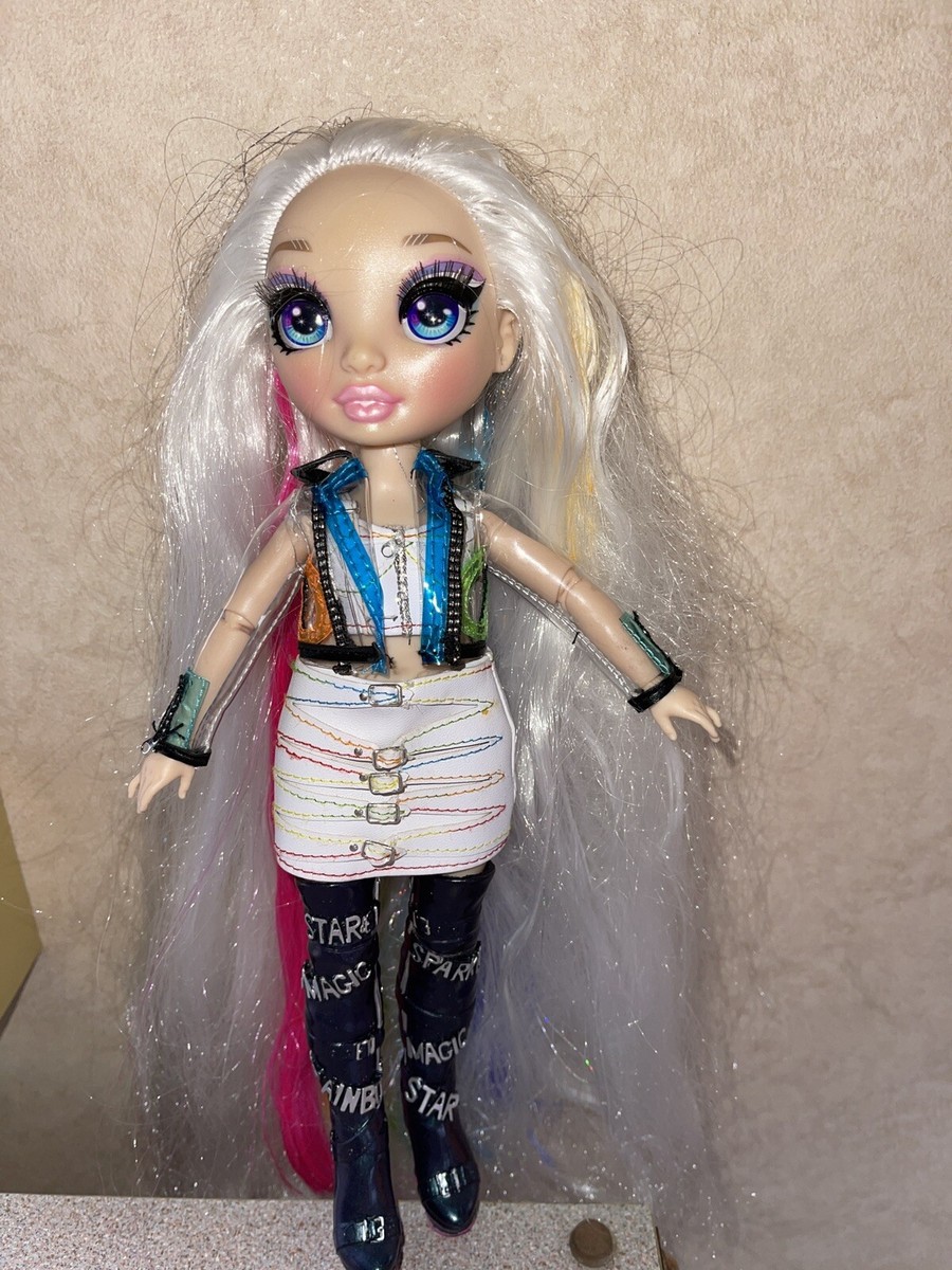 Rainbow High White Hair Doll Rainbow High Color Create Fashion DIY