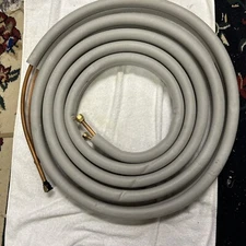 COPPER Ductless Mini Split Line Connection 1/4''-1/2''-25 ft