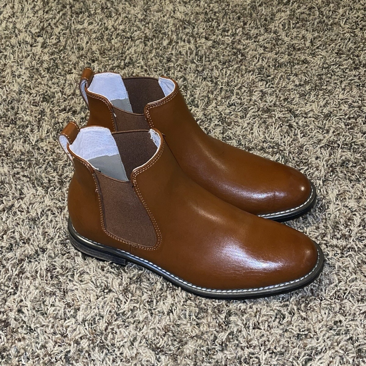 Bruno Marc Size 9 Men\'s Suede Leather Chelsea Ankle Boots Bruno Marc - Brandclub - Bruno Marc Men main image 4