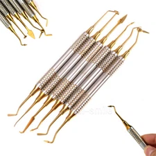 6pcs/kit Dental Composite Resin Filling Spatula Repair Restorative Instrument US
