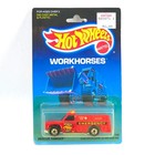 Hot Wheels Rescue Ranger Workhorses 1986 Red Diecast 5sp Wheels VTG 5145