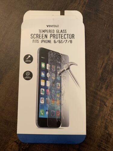 Vivitar Tempered Glass Screen Protector For IPhone 6/ 6s / 7 / 8 - FREE SHIPPING - Picture 1 of 2