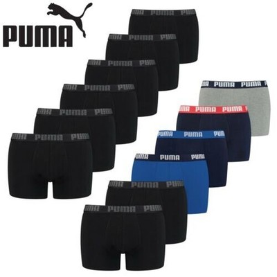 Cotton Stretch Boxer Shorts PUMA Mens Boxers with Logo Underwear 6 Pack