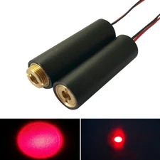 5pcs Laserland 10*30mm Focusable 650nm 5mW Red Dot Diode Laser Module 3VDC