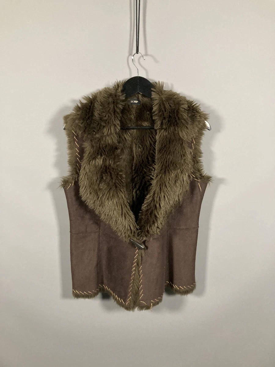 Faux fur gilet 2025 size 24