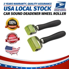 2PCS Car Insulation Sound Deadener Application Tool Rolling Wheel L+S Roller