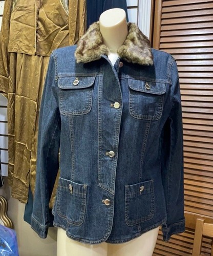 Jones NY NWOT Denim Jacket Med 