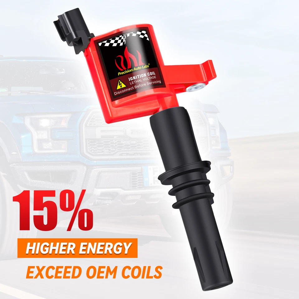Juego de 8 bobinas de encendido DG511 para Ford F-150 Expedition 2004-2008 4,6 L 5,4 L FD508 Foto 2 de 4