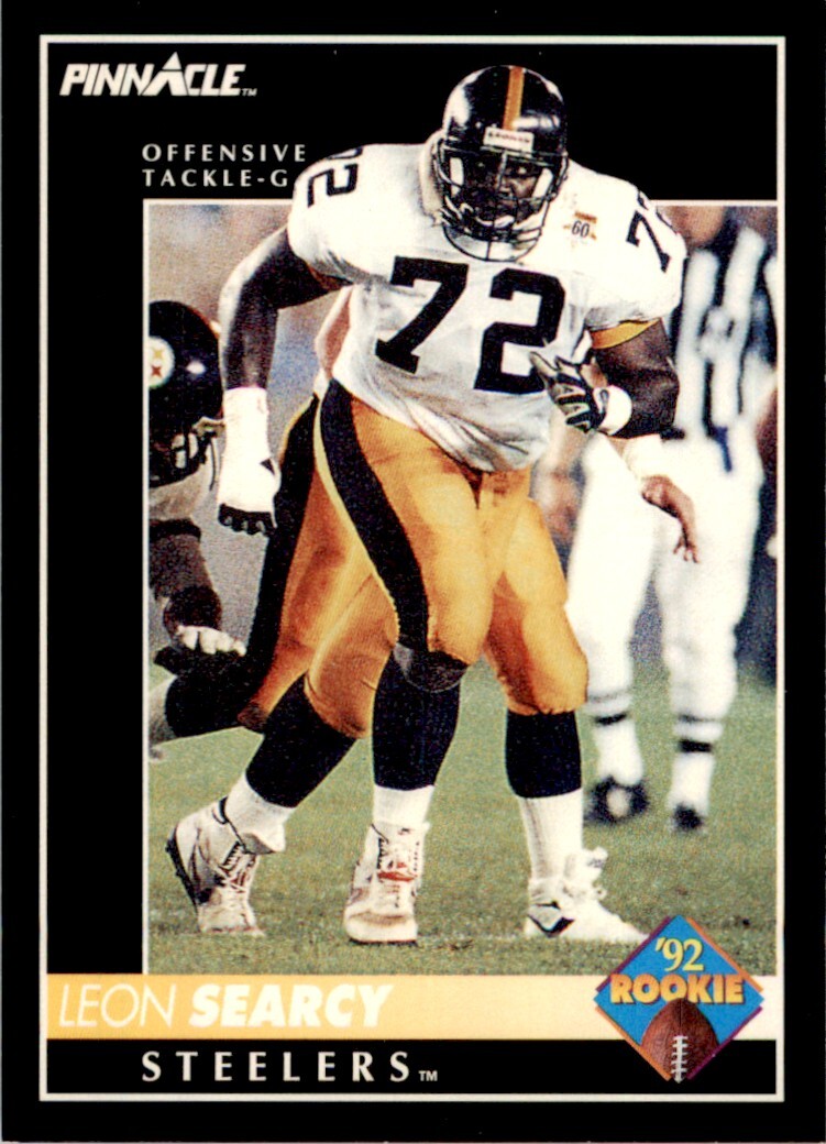 1992 Pinnacle Leon Searcy Pittsburgh Steelers #315 | eBay
