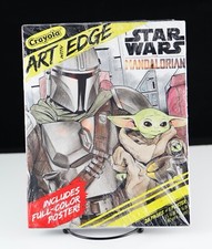 New Crayola Art with Edge Coloring Book Star Wars - The Mandalorian - Baby Yoda