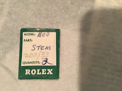 New Rolex 1800 Cal. Winding Stem Lot of 2 NOS - Watchmaker Repair Parts 