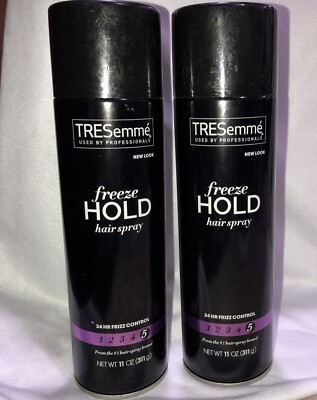 Tresemme Freeze Hold Hair spray for 24 HR Frizz Control, 11 oz Set Of 2