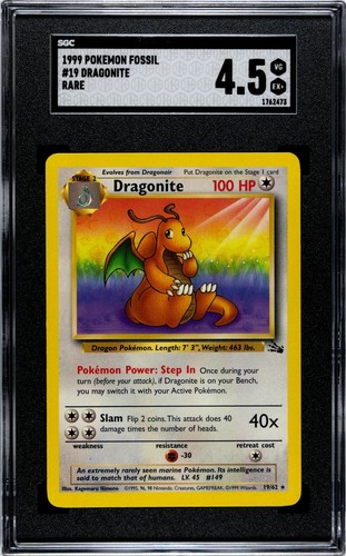 Dragonite (Unlimited) graded SGC 4.5 for sale on eBay