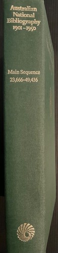 BIBLIOGRAFÍA NACIONAL AUSTRALIANA: de 1901 a 1950 - Imagen 16 de 23
