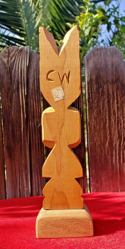 CHESLEY WILLIAMS - NWC TOTEM POLE - 9.25" - VERY RARE Example by Master Carver - Picture 8 of 8