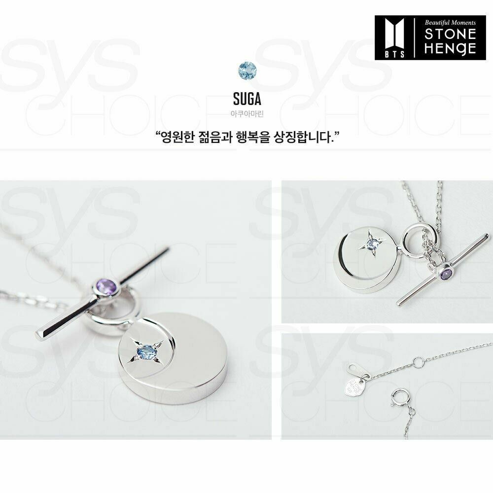 BTS STONE HENgE MOMENT OF LIGHT Necklace DESTINY Ver + Tracking