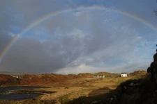 Photo 6x4 From Dunyvaig Castle to nearby houses Lagavulin View from Dunyv c2007