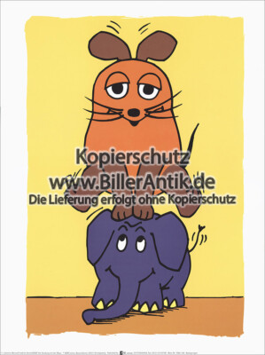 Sendung Mit Der Maus Langarmshirt Kinder - Elefant Und Maus Premium Shirt