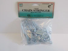METAL FISH CHAIN STRINGER 7 SNAP 40 INCH DOLPHIN FREE SHIPPING SAVE $$$