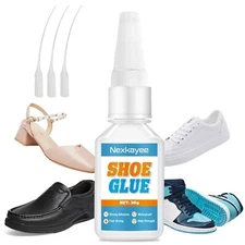 Shoe Glue, 30g Fast-Drying Shoe Repair Glue, Waterproof Glue for Shoes, Shoe ...