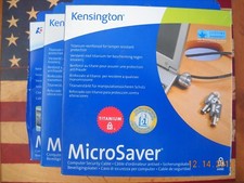 Kensington Titanium Microsaver 64068 Notebook Laptop Security Lock New In Box