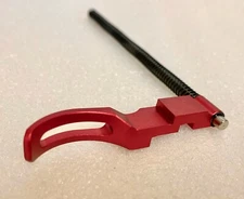 *NEW ITEM*JWHCustom 10/22 Upgrade RED 7071 ALUMINUM  Extended Charging Handle